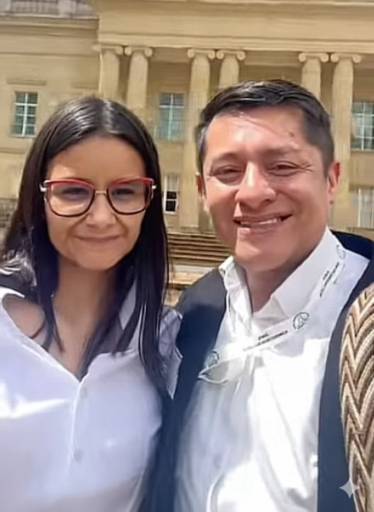 Andrés Yate en trabajo comunitario